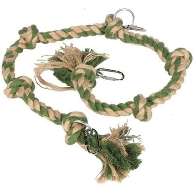 Happy Pet Nature First Touwbrug - 100cm - Vogelkooi Accessoire Happy Pet Nature First Touwbrug - 100cm - Vogelkooi Accessoire