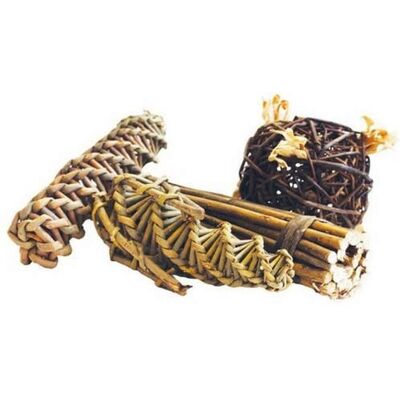 Happy Pet Natural Willow Mega Pack - Small Animal Toys Happy Pet Natural Willow Mega Pack - Small Animal Toys