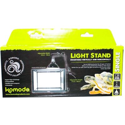 Support Lumière Komodo - Tortue & Reptile - Réglable 37-63cm Support Lumière Komodo - Tortue & Reptile - Réglable 37-63cm