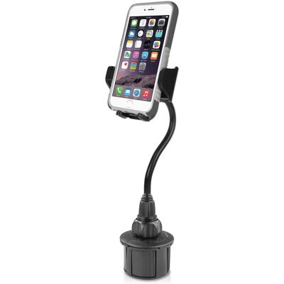 Suporte para Celular Macally MCUP2XL - Ajustável, Rotação de 360°, Compatível com a Maioria dos Veículos Suporte para Celular Macally MCUP2XL - Ajustável, Rotação de 360°, Compatível com a Maioria dos Veículos