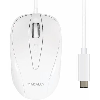 Mouse Macally UCTURBO - Ambidextro USB-C Óptico 1000 DPI Mouse Macally UCTURBO - Ambidextro USB-C Óptico 1000 DPI