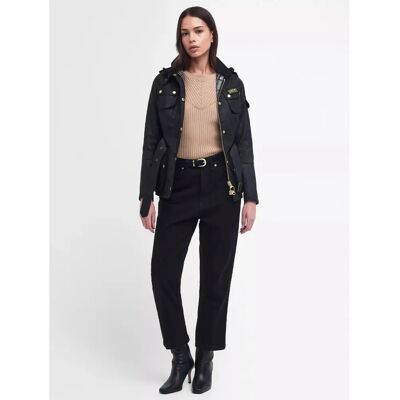 Barbour - International Damen-Wachsjacke - Schwarz Barbour - International Damen-Wachsjacke - Schwarz
