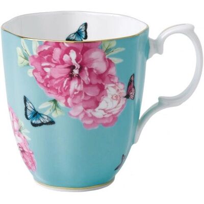 Tasse Royal Albert Friendship Rose, Turquoise - tasse - Publicité Tasse Royal Albert Friendship Rose, Turquoise - tasse - Publicité