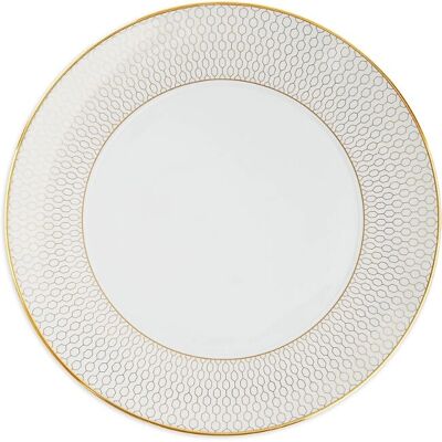 Wedgwood Gio Gold Bone China Sideplate - 20cm Hvit/Gull Wedgwood Gio Gold Bone China Sideplate - 20cm Hvit/Gull