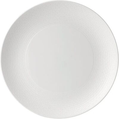Wedgwood Gio Benporselen Tallerken - 28cm - Hvit Wedgwood Gio Benporselen Tallerken - 28cm - Hvit