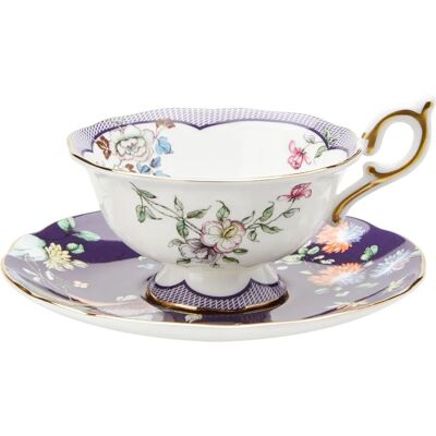 Wedgwood Wonderlust Midnatts Hage Tekopp og Asjett Wedgwood Wonderlust Midnatts Hage Tekopp og Asjett