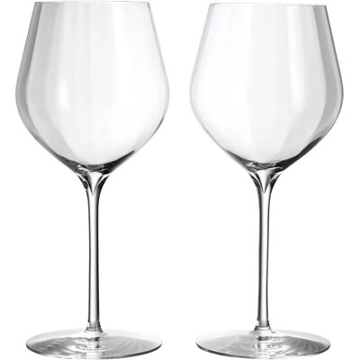 Waterford - Elegance Optic Big Red - Set of 2 - Wine Glass Waterford - Elegance Optic Big Red - Set of 2 - Wine Glass