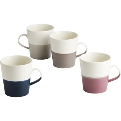 Royal Doulton Coffee Studio Porcelain Grande Mug Set of 4 - Coffee Mug Royal Doulton Coffee Studio Porcelain Grande Mug Set of 4 - Coffee Mug