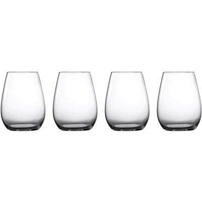 Waterford Marquis Moments Stemless Red Wine Glass - 550ml - Set of 4 Waterford Marquis Moments Stemless Red Wine Glass - 550ml - Set of 4