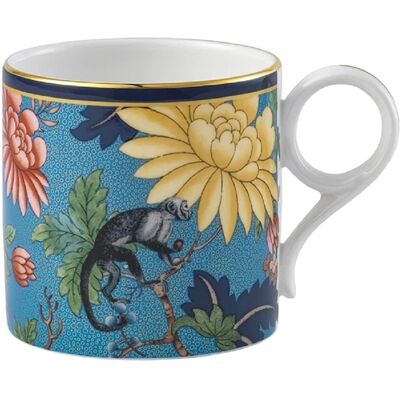 Taza de hueso Wedgwood Wonderlust Jardín de Zafiro - Azul/Multi Taza de hueso Wedgwood Wonderlust Jardín de Zafiro - Azul/Multi
