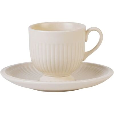 Taza y plato de café Wedgwood Edme Taza y plato de café Wedgwood Edme