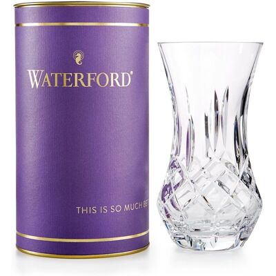 Waterford Crystal Lismore Bon Bon Vase - Crystal, Diamond Pattern, Gift Box Waterford Crystal Lismore Bon Bon Vase - Crystal, Diamond Pattern, Gift Box