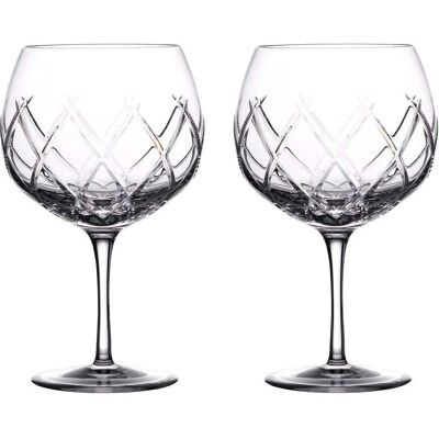 Waterford Brand Olann Balloon Gin Glasses - Set of 2, 550ml Waterford Brand Olann Balloon Gin Glasses - Set of 2, 550ml