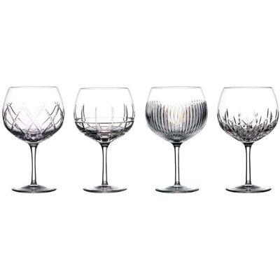 Waterford Crystal Gin Journeys Assorted Set of 4 Glasses - 550ml Waterford Crystal Gin Journeys Assorted Set of 4 Glasses - 550ml