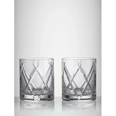 Waterford Olann Double Old Fashioned Tumblers - Glassware Waterford Olann Double Old Fashioned Tumblers - Glassware