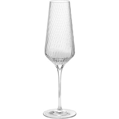 Wedgwood - Vera Wang Swirl - Crystal - Champagne Glass Wedgwood - Vera Wang Swirl - Crystal - Champagne Glass