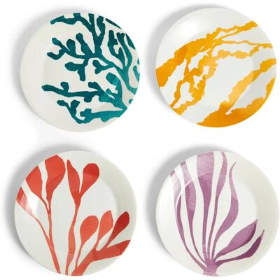 Royal Doulton 1815 Bright Mixed Pattern Porcelain Dinner Plate - Dinner Plate Royal Doulton 1815 Bright Mixed Pattern Porcelain Dinner Plate - Dinner Plate
