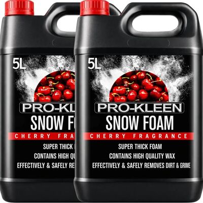 Pro-Kleen - Fragranced Super-Thick Snow Foam - 10L Cherry Pro-Kleen - Fragranced Super-Thick Snow Foam - 10L Cherry