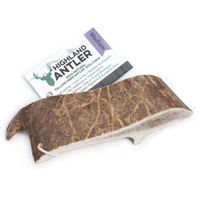 Nova Fallow Antler Natural Dog Treat - Medium Nova Fallow Antler Natural Dog Treat - Medium