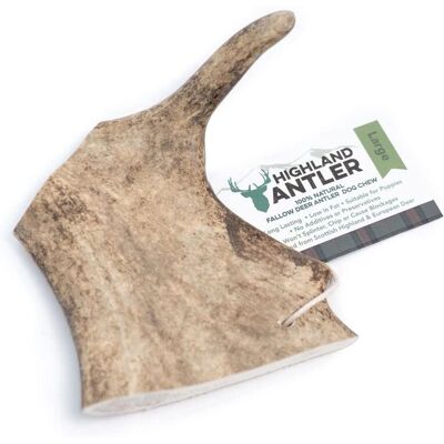 Nova Fallow Antler Natural Dog Treat - Large Nova Fallow Antler Natural Dog Treat - Large