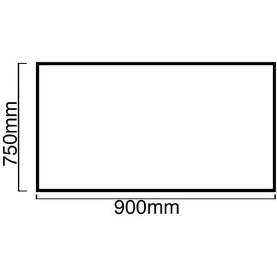 SIA - SP90GY - Grey - Glass Splashback SIA - SP90GY - Grey - Glass Splashback