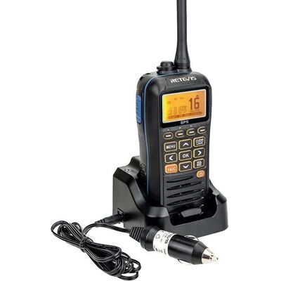Radio GPS Marine Retevis RM40 - Étanche IP67 - Radio bidirectionnelle portable étanche - Publicité Radio GPS Marine Retevis RM40 - Étanche IP67 - Radio bidirectionnelle portable étanche - Publicité