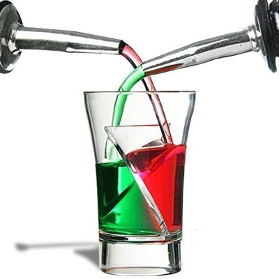 Set de 5 verres à double chambre - EuroWebBiz - Publicité Set de 5 verres à double chambre - EuroWebBiz - Publicité