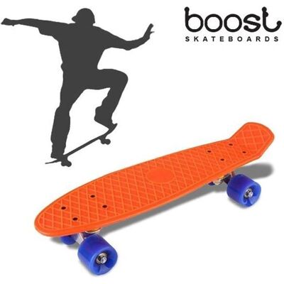 Eurowebbiz Skateboard - Fish Boost, 4 Roues - Skateboard - Publicité Eurowebbiz Skateboard - Fish Boost, 4 Roues - Skateboard - Publicité