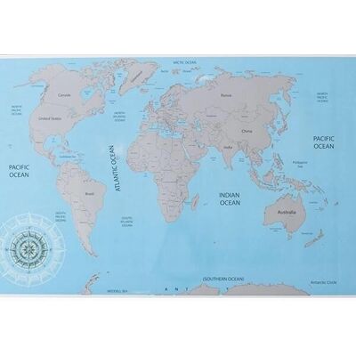 Carte du monde pour enfants Eurowebbiz - 8+ ans - Carte à gratter - Publicité Carte du monde pour enfants Eurowebbiz - 8+ ans - Carte à gratter - Publicité