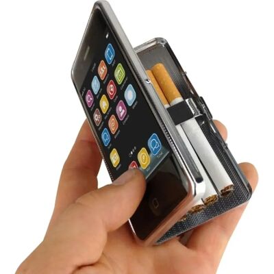 Unknown - boîtier à cigarettes style iPhone - Publicité Unknown - boîtier à cigarettes style iPhone - Publicité
