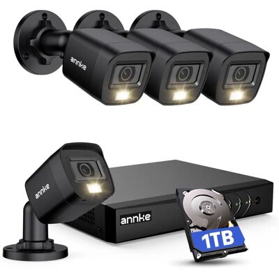 ANNKE - 4CH+1CH 1080P Lite - 1TB - 4-channel - Outdoor - DVR System ANNKE - 4CH+1CH 1080P Lite - 1TB - 4-channel - Outdoor - DVR System