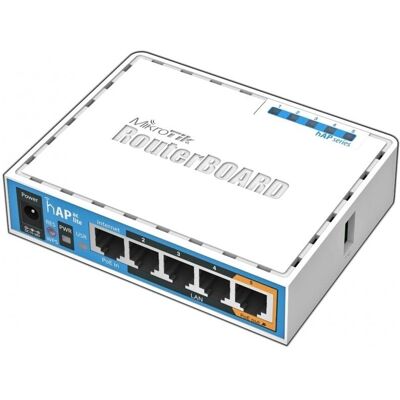 Mikrotik - hAP ac lite - 733 Mbps - Bianco PoE - Router Mikrotik - hAP ac lite - 733 Mbps - Bianco PoE - Router