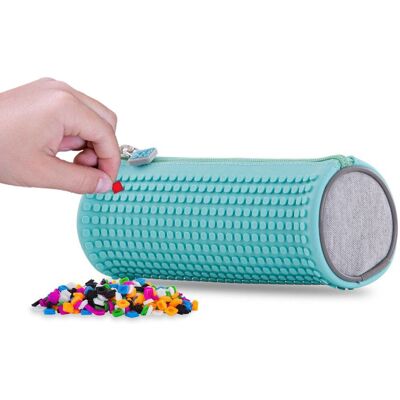 PIXIE CREW - Okrągły Piórnik na Suwak - Gris - Pencil Case - Publicité PIXIE CREW - Okrągły Piórnik na Suwak - Gris - Pencil Case - Publicité