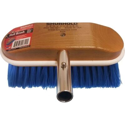 SHURHOLD - 8in Nylon Soft Brush - Blue - Boat Brush SHURHOLD - 8in Nylon Soft Brush - Blue - Boat Brush