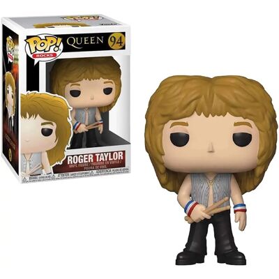 Funko Pop! Rocks: Queen - Roger Taylor - Publicité Funko Pop! Rocks: Queen - Roger Taylor - Publicité