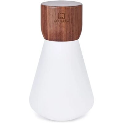 Gingko Wooden Pentagon RBG Colour-Changing LED Desk Lamp Large Walnut - Desk Lamp Gingko Wooden Pentagon RBG Colour-Changing LED Desk Lamp Large Walnut - Desk Lamp