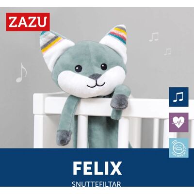 ZAZU Felix liška Dětská deka - Zvuky srdce a přírody ZAZU Felix liška Dětská deka - Zvuky srdce a přírody