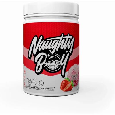 Naughty Boy Iso-9 Strawberry Milkshake - Protein Powder Naughty Boy Iso-9 Strawberry Milkshake - Protein Powder