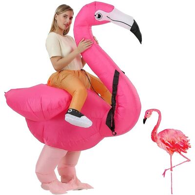 Jashke - Flamingo - Tamanho único - Poliéster - Fantasia Jashke - Flamingo - Tamanho único - Poliéster - Fantasia