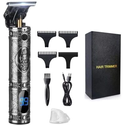 SURKER Tondeuse à cheveux et barbe sans fil - Kit professionnel de toilettage - Publicité SURKER Tondeuse à cheveux et barbe sans fil - Kit professionnel de toilettage - Publicité