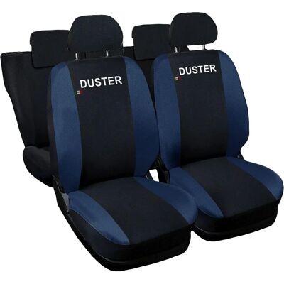 Lupex Shop - Duster N.Bs - Noir-Bleu - Housse de siège auto - Publicité Lupex Shop - Duster N.Bs - Noir-Bleu - Housse de siège auto - Publicité