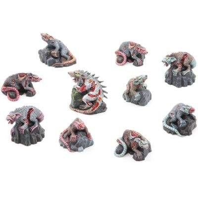 Tabletop-Art TTA200249 Zubehör für Brettspiele - Zombieratten-Set Tabletop-Art TTA200249 Zubehör für Brettspiele - Zombieratten-Set