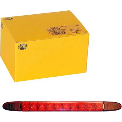 Hella LED remlicht - Rood, 12V, 3m kabel - ECE-goedgekeurd Hella LED remlicht - Rood, 12V, 3m kabel - ECE-goedgekeurd
