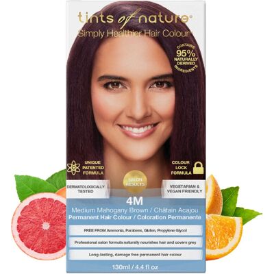Tints of Nature Mittel Mahagoni Braun Bio-Haarfarbe - Haarfarbe Tints of Nature Mittel Mahagoni Braun Bio-Haarfarbe - Haarfarbe