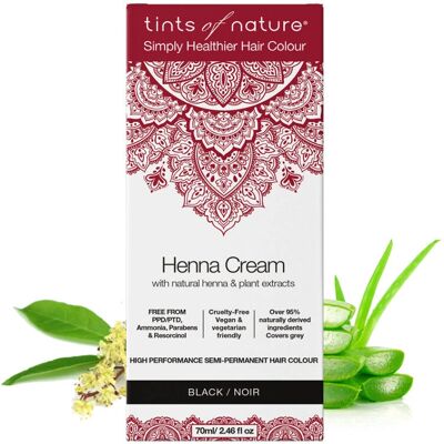 Tints of Nature Svart Hårfarge - Semi-permanent, Vegan, Naturlig Tints of Nature Svart Hårfarge - Semi-permanent, Vegan, Naturlig
