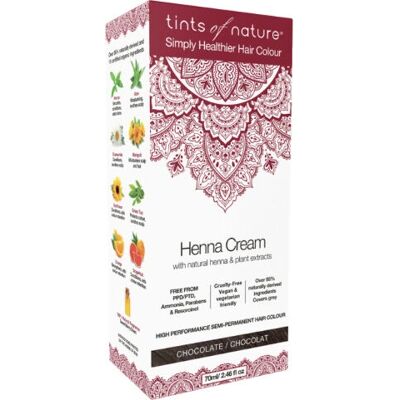 Tints of Nature Ruskea Henna Kermainen - Hiustenväri Tints of Nature Ruskea Henna Kermainen - Hiustenväri