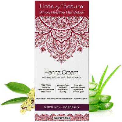 Tints of Nature Rødt Hårfarge - Semi-permanent - 70 ml Tints of Nature Rødt Hårfarge - Semi-permanent - 70 ml