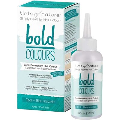 Tints of Nature Semi-permanente Haarfarbe - Kräftig Teal Tints of Nature Semi-permanente Haarfarbe - Kräftig Teal