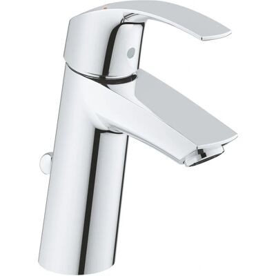 Grohe Eurosmart basin tap - Single-lever mixer, pop-up waste, chrome Grohe Eurosmart basin tap - Single-lever mixer, pop-up waste, chrome