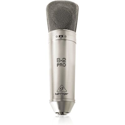 Behringer B-2 PRO Mikrofon - Dubbla 1" membran, Flera mönster Behringer B-2 PRO Mikrofon - Dubbla 1" membran, Flera mönster
